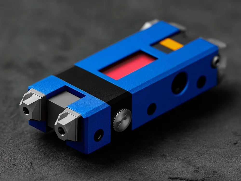 A calm desktop workspace with a minimal website open.